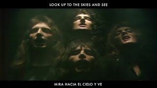 Queen  Bohemian Rhapsody Lyrics In Spanish amp English  Letras en Inglés y en Español [upl. by Malchy]