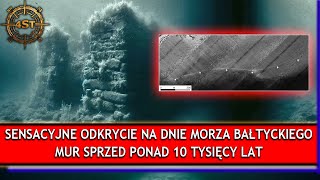 Sensacyjne odkrycie na dnie Morza Bałtyckiego  Mur sprzed ponad 10 tysięcy lat [upl. by Leod]