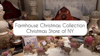 Farmhouse Christmas Collection  Christmas Store of NY🎄 [upl. by Binnings]