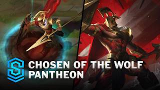 Chosen of the Wolf Pantheon Skin Spotlight  PreRelease  PBE Preview  League of Legends [upl. by Lilac]