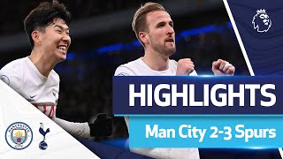 Kane 95th minute WINNER to beat the Champions  Man City 23 Spurs  EXTENDED HIGHLIGHTS [upl. by Adidnere441]