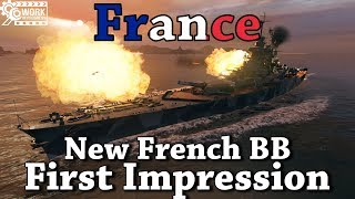 World of Warships France First Impression [upl. by Aihseit]