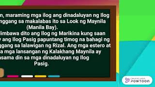 Ang Pagkakaugnayugnay ng mga Anyong Tubig at Anyong Lupa sa Aking Lungsod at Bayan sa Rehiyon [upl. by Uyekawa342]