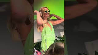 Paris Hilton is DJing at a Lipton Tea event [upl. by Ilona]