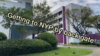 How to get to Nanyang Poly NYP by back gate [upl. by Johann]