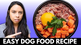 How to Make Dog Food at Home 🐶 Vet approved amp balanced recipes [upl. by Munsey]