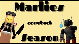 Marlies Comeback season  MM2 1v1 [upl. by Gladwin]