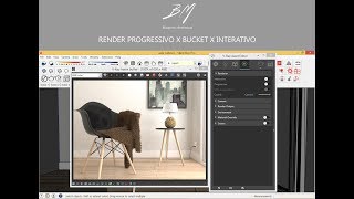 02  Curso Básico Vray 34 para Sketchup  Tipos de Renderização [upl. by Alahsal]