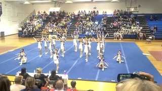 Caroline Middle School Cheer Fest 2014 [upl. by Agnew]