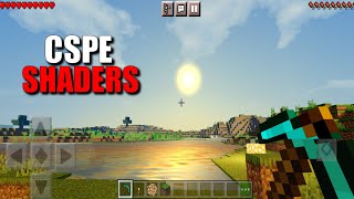 MCPE 118  CSPE SHADERS v7 15 ULTRA REALISTA PARA MINECRAFT PE  Gama Alta [upl. by Saffren940]