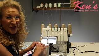 Bernette B48 Overlock and Coverstich Serger Overview [upl. by Anissej]