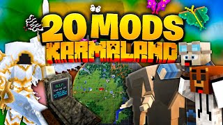 TOP 20 MODS de KARMALAND 5 para MINECRAFT 121  1122 JAVA 😱SHADER  PACK 🏆 [upl. by Steffin158]