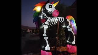 Halloween Decorated Neighborhood in Tucson AZ [upl. by Ilwain]