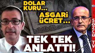 Asgari Ücrete Zam Oranı Dolar Kuru Tahmini ve Mehmet Şimşek Evren Devrim Zelyut Anlattı [upl. by Eicarg]