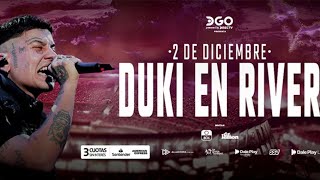 Duki en vivo  She Dont Give a Fo Estadio River Plate 03122023 [upl. by Sllew]