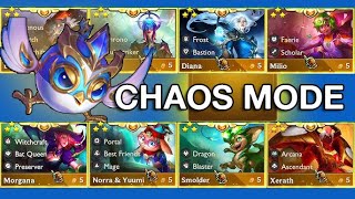 Tockers Trials Chaos Mode  All 5 Cost Units 3 Stars TFT [upl. by Latton]