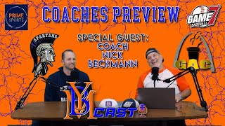 GAC Coaches Preview Francis Howell Central Head Coach Nick Beckmann  YBMcast [upl. by Ima]