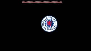 Rangers Glasgow goal song Rangers Glasgow football fútbol futbol fotbal goat [upl. by Arne]