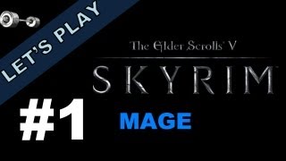 Lets Play Skyrim Storm Mage  Legendary  Part 1  A New Beginning [upl. by Tamarah66]