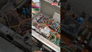 Double Cassette Stereo Recording Deck Repair ✅ shortvideo shorts reels repair [upl. by Heller]