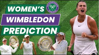 2024 Wimbledon  Womens Prediction [upl. by Kcim]