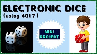 ELECTRONIC DICE USING CD4017 IC [upl. by Candyce]