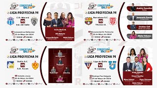 ENVIVO  LIGA PRO  FECHA 14  RADIO COBERTURA FM 1041 MUNDO DEPORTIVO [upl. by Ahtnamas]