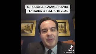 Rescatar Plan Pensiones enero 2025 Se puede rescatar Plan Pensiones pension [upl. by Merton106]