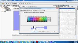 How to add or changre Jframe background color by using Netbeans [upl. by Illoh]