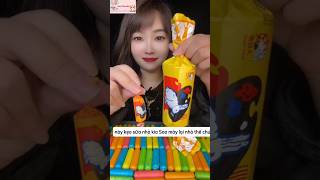 Kẹo sữa to hung hãn bắt nạt Kẹo nhỏ shortvideo shorts trending funny challenge reels food [upl. by Irat]