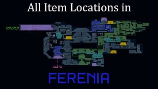 Metroid Dread  Ferenia All Items [upl. by Mills]