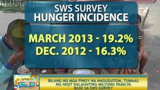 News5E  GMC MAY 23 2013 HUNGER SURVEY [upl. by Perkoff]