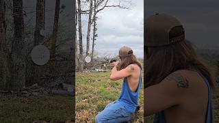 Slam Fire Rifle shooting outdoors 22lr shorts short gun arkansas gunshooting [upl. by Faith295]