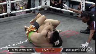 Gary Chow VS Choo Qian Chern MMA  Elitez Fight Night 30  27 August 2022 [upl. by Amethyst]