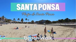 SANTA PONSA MALLORCA SPAIN BEACH WALK 2024 [upl. by Ignacio]