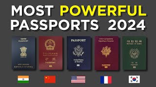 World Most Powerful Passports  2024 [upl. by Tima128]