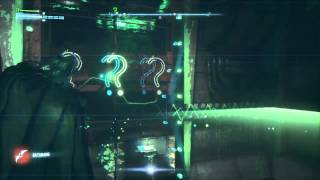 Arkham Knight Riddler Trophy Glitch [upl. by Oneg967]