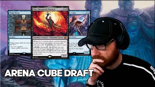 BURSTING WITH POWER  Arena Cube Draft  MTG Arena [upl. by Arratal]