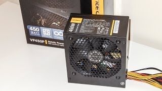 Antec 450W PSU VP450P Continuous Power Unboxing [upl. by Earised910]