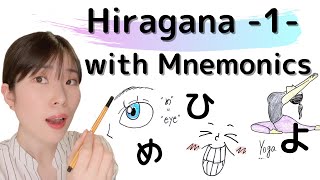 Hiragana 1 Learn Hiragana with Mnemonics [upl. by Desi]