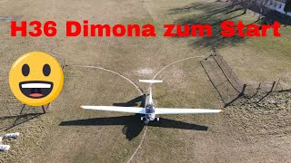 DJI Mavic Air 2 Vater und flugbegeisterte Tochter in der H36 Dimona [upl. by Eerpud]