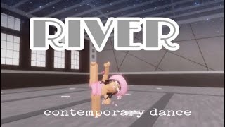 like a river contemporary dance roblox barrettes dance studio iilianza [upl. by Aicitel]