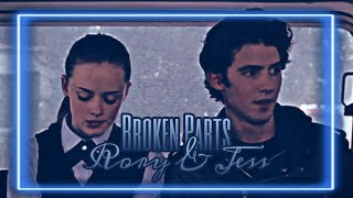 Broken Parts  Rory amp Jess  Gilmore Girls Edit [upl. by Rovit]