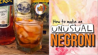 How to make an ‘Unusual Negroni’ with Aperol A twist on the classic Negroni [upl. by Neehahs]