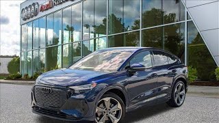 New 2024 Audi Q4 Sportback etron Raleigh Chapel Hill NC D410281 [upl. by Akirehc298]