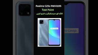 Realme C25s RMX3195 test point for Frp bypass imei repair frpbypass2024 androidphone imeirepair [upl. by Osmen]