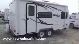 2011 Rockwood Mini Lite 1809S Travel Trailer RV Camper From RVWholesalers 108057  Espresso [upl. by Vijar584]