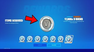 SECRET CODE to get FREE VBUCKS in Fortnite 2023 Free V Bucks Glitch Chapter 4 [upl. by Lambert]