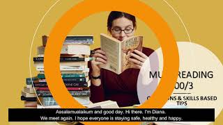 MUET Reading 8003 Questions amp Skills Based Tips [upl. by Loella]