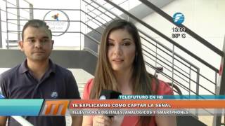 Te explicamos cómo captar la señal en HD de Telefuturo [upl. by Terr828]